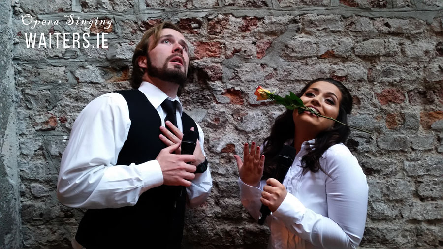 Opera Singers for hire with www.singingwaitersireland.ie