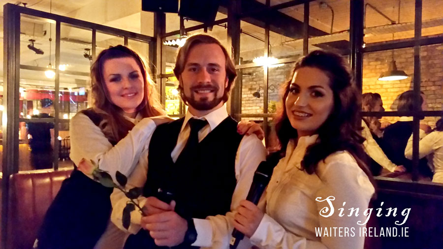 Singing Waiters for hire with www.singingwaitersireland.ie