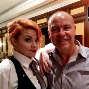 The Singing Diva Waiters with Alan Downey at Powerscourt with www.singingwaitersireland.ie